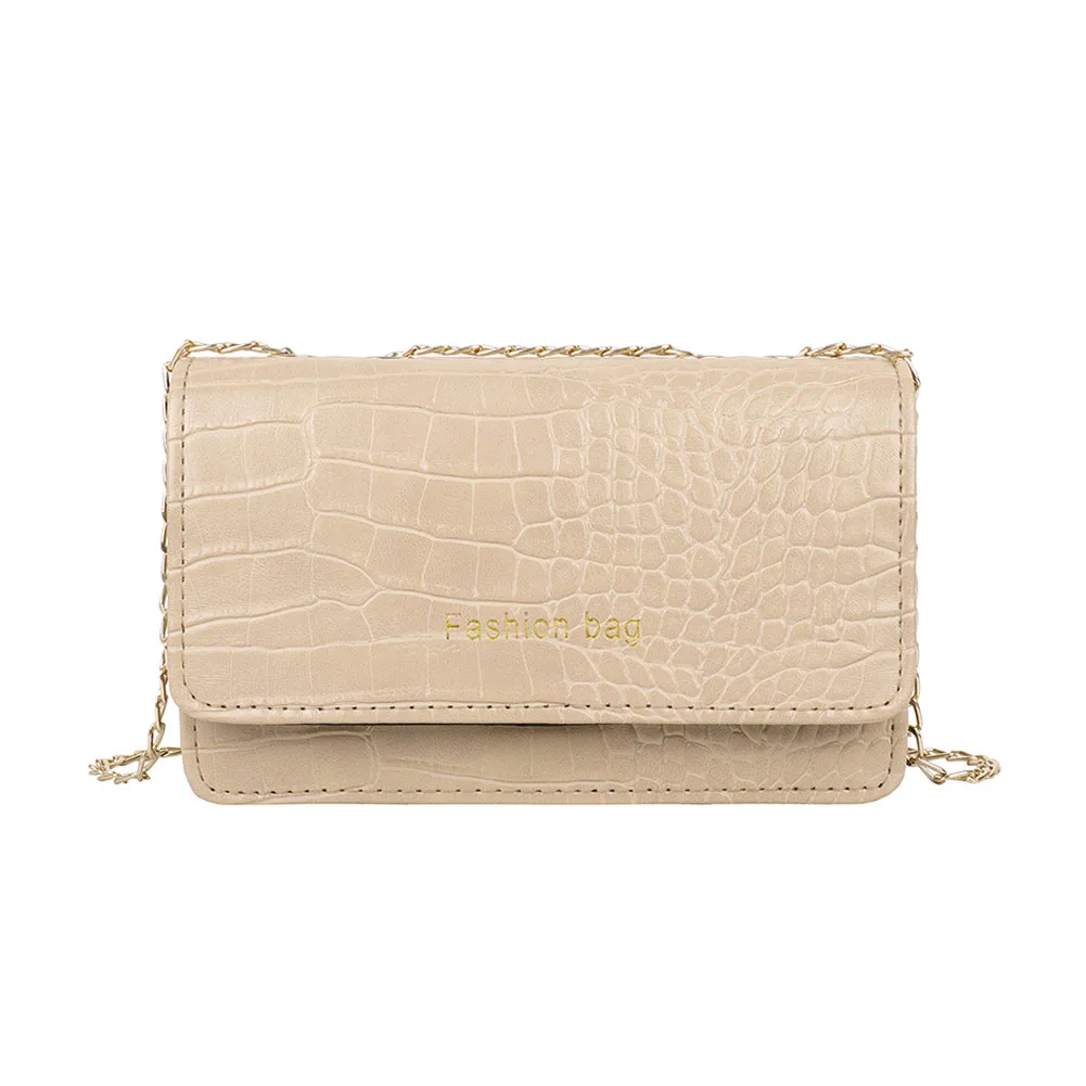 2020 Fashion New Quality PU Leather Women Handbag Small Square Bag Crocodile Pattern Chain Shoulder Messenger Bags
2020 Fashion New Quality PU Leather Women Handbag Small Square Bag Crocodile Pattern Chain Shoulder Messenger Bags