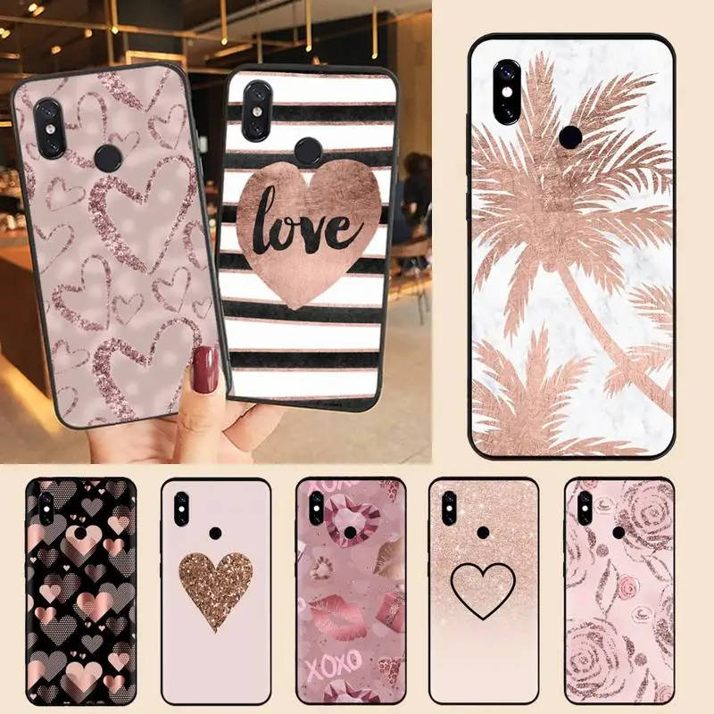 Gold Rose Love heart Phone Case For Xiaomi Redmi note 7 8 9 t max3 s 10 pro lite Luxury brand shell funda coque
Gold Rose Love heart Phone Case For Xiaomi Redmi note 7 8 9 t max3 s 10 pro lite Luxury brand shell funda coque