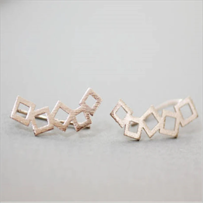 Charm earrings for women 925 sterling silver square ear clip No Piercing Clip earcuff Ear Bones Clip Wrap fine jewerly gifts
Charm earrings for women 925 sterling silver square ear clip No Piercing Clip earcuff Ear Bones Clip Wrap fine jewerly gifts