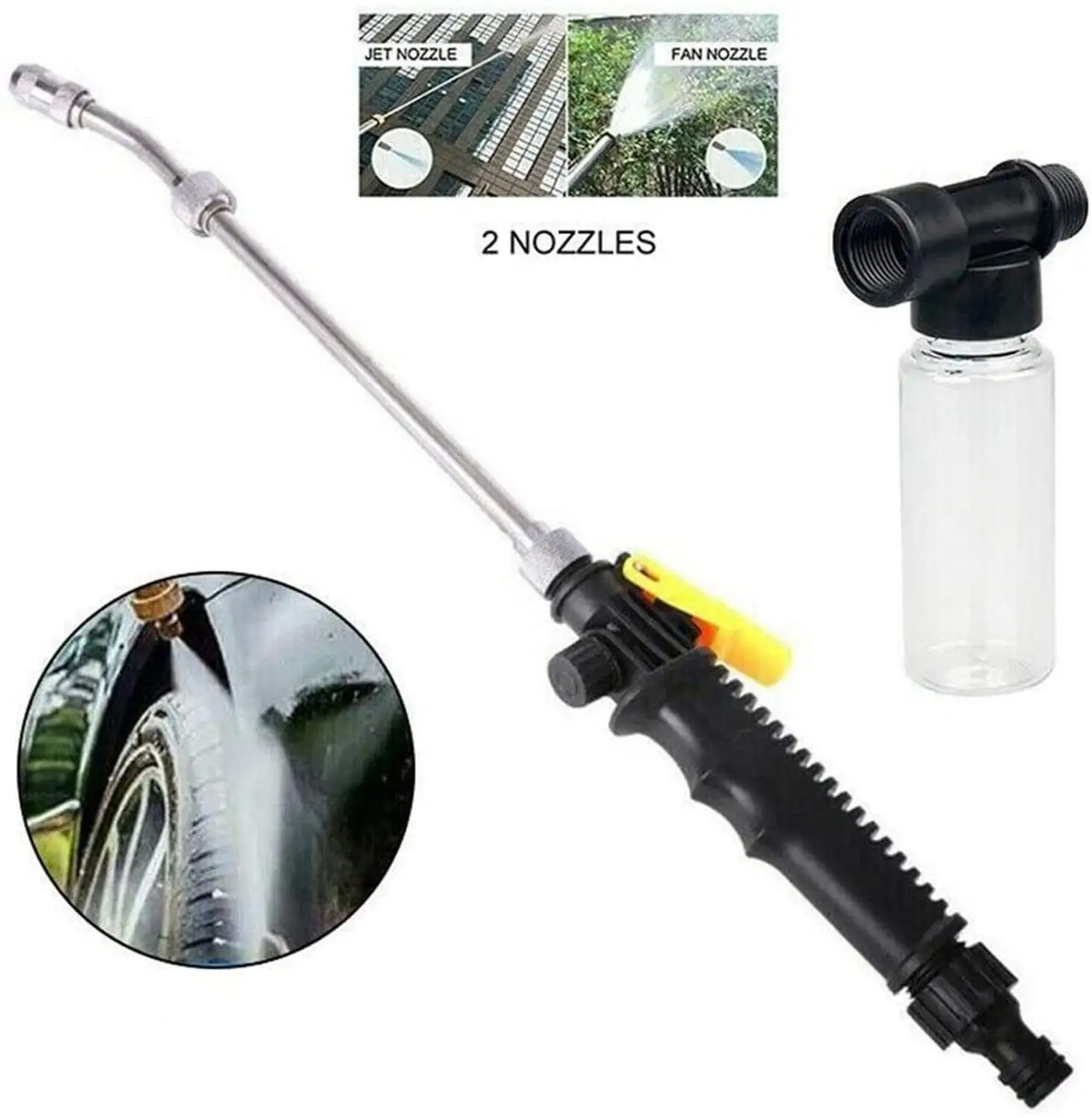 Pressure Power Washer Garden Water Jet Guns Variable Flow Controls Nozzle Water Gun Car Wash Watering Cleaning Tools
Pressure Power Washer Garden Water Jet Guns Variable Flow Controls Nozzle Water Gun Car Wash Watering Cleaning Tools