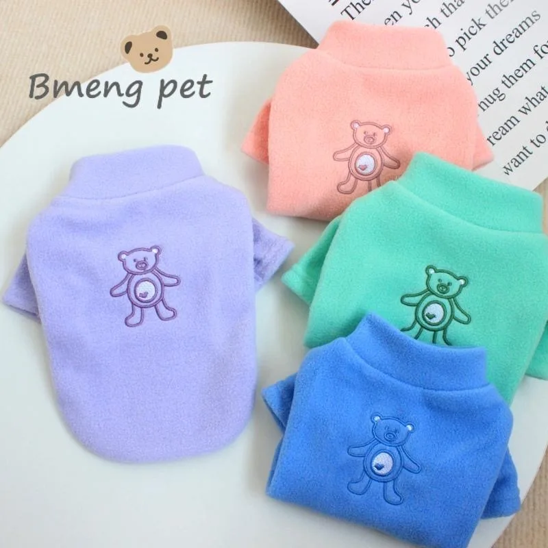 Cute Winter Pet Clothes Dog Autumn Warm Bear Print Costume For Small Medium Dogs Suit For Chihuahua Teddy Pullover Fleece Jacket
Cute Winter Pet Clothes Dog Autumn Warm Bear Print Costume For Small Medium Dogs Suit For Chihuahua Teddy Pullover Fleece Jacket