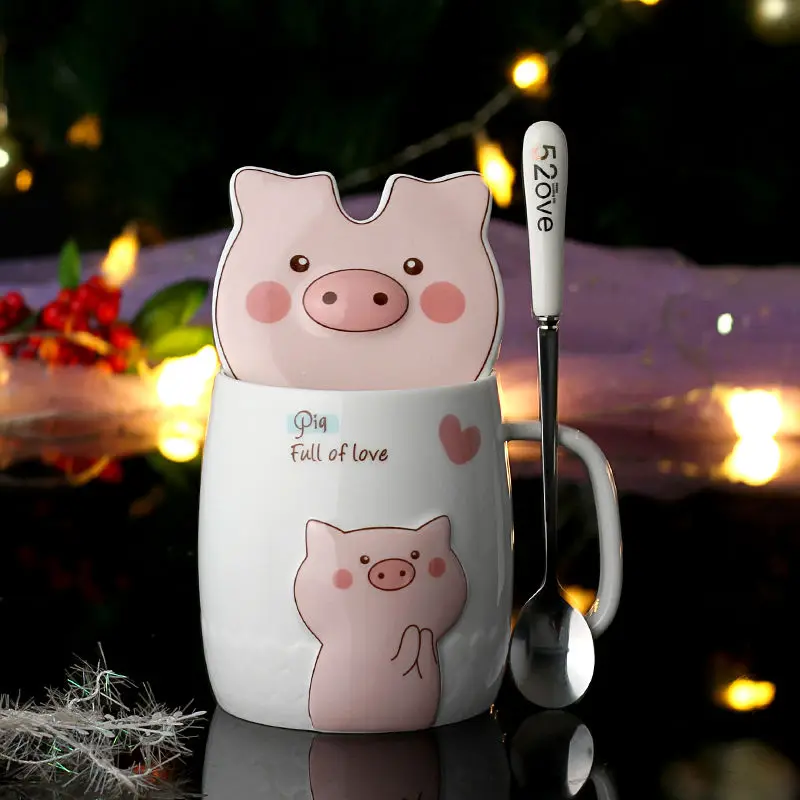 WHYOU 1piece Ceramic Mug Milk Water Coffee Cup Tea Love Pig Tableware Valentine Wedding Business Gift
WHYOU 1piece Ceramic Mug Milk Water Coffee Cup Tea Love Pig Tableware Valentine Wedding Business Gift