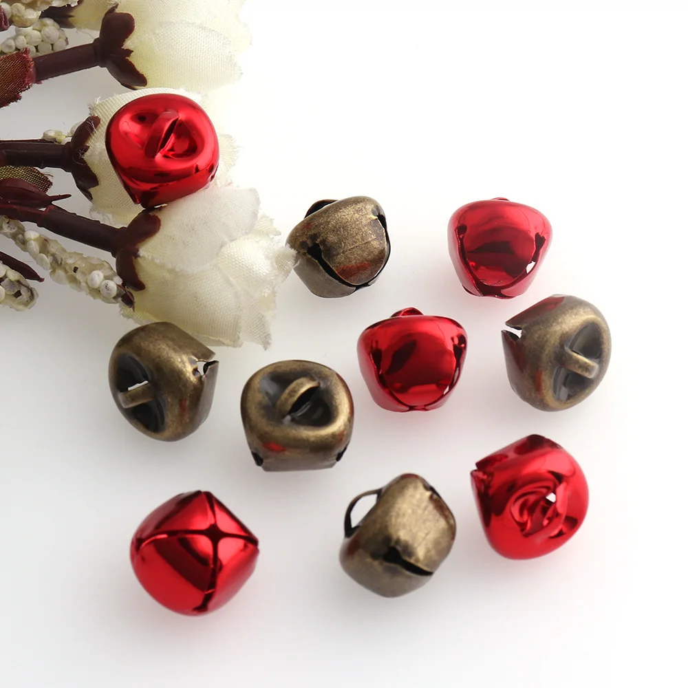 50pcs Bronze/Red Metal Jingle Bells Loose Beads 14mm Festival Party Decoration/Christmas Tree Decorations/DIY Crafts Accessories
50pcs Bronze/Red Metal Jingle Bells Loose Beads 14mm Festival Party Decoration/Christmas Tree Decorations/DIY Crafts Accessories
