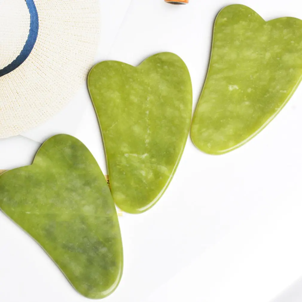 Jade Guasha Massage Board Natural Stone Gua Sha Scraper Beauty Tool Health Care Meridian Scraping Plate Lose Weight Massager SPA
Jade Guasha Massage Board Natural Stone Gua Sha Scraper Beauty Tool Health Care Meridian Scraping Plate Lose Weight Massager SPA