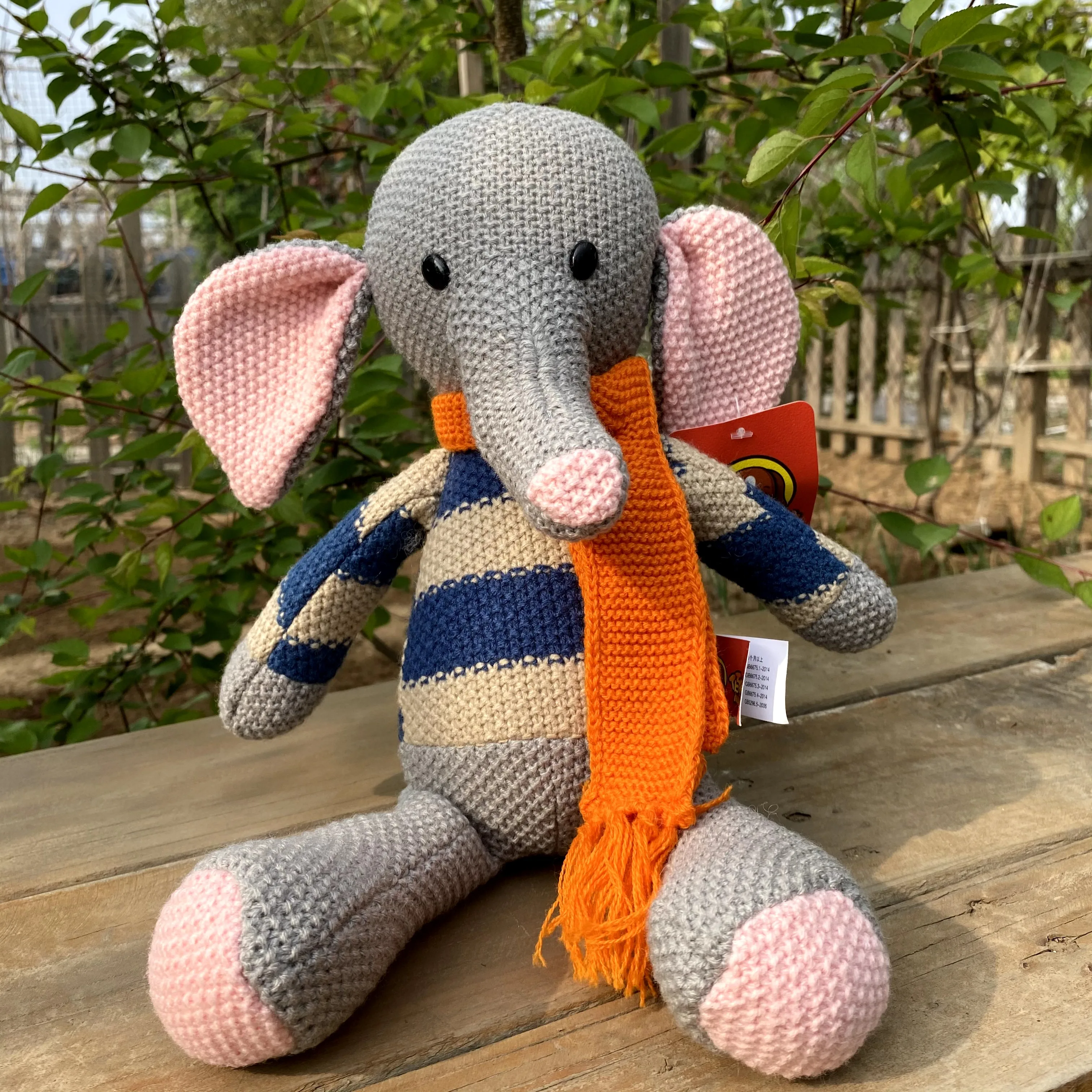 35cm Mix-Color Rabbit Stuffed Plush Toy, Knitting Woolen Giraffe Doll Kids Baby Toy, Brithday Gift
35cm Mix-Color Rabbit Stuffed Plush Toy, Knitting Woolen Giraffe Doll Kids Baby Toy, Brithday Gift
