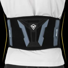 Motorcycle Cycling Long-Distance Waist Protector Brace Anti-Fall Breathable Off-Road Riding Waist Kidney Support Belt