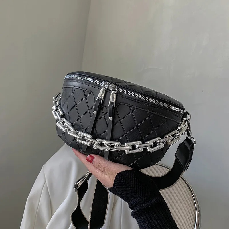 Texture Small Bag Female 2021 New Trendy Casual Leather Chain Unisex Chest Bag Fashion Retro Shoulder Messenger Bag for Women
Texture Small Bag Female 2021 New Trendy Casual Leather Chain Unisex Chest Bag Fashion Retro Shoulder Messenger Bag for Women