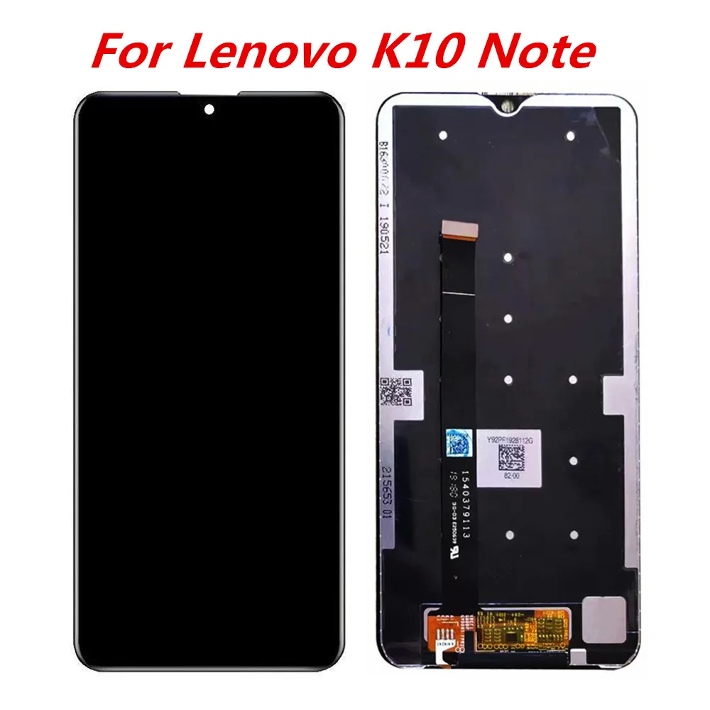 New For LENOVO K10 Note 2160*1080 6.3inch Cell Phone LCD Display + Touch Screen Digitizer Assembly Replacement Glass
New For LENOVO K10 Note 2160*1080 6.3inch Cell Phone LCD Display + Touch Screen Digitizer Assembly Replacement Glass