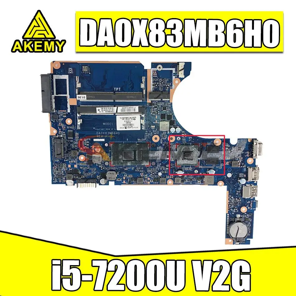 

Материнская плата для ноутбука HP 450 G4 с процессором I5-7200U DDR4 930MX 2 Гб 907714-601 DA0X83MB6H0 100% рабочий