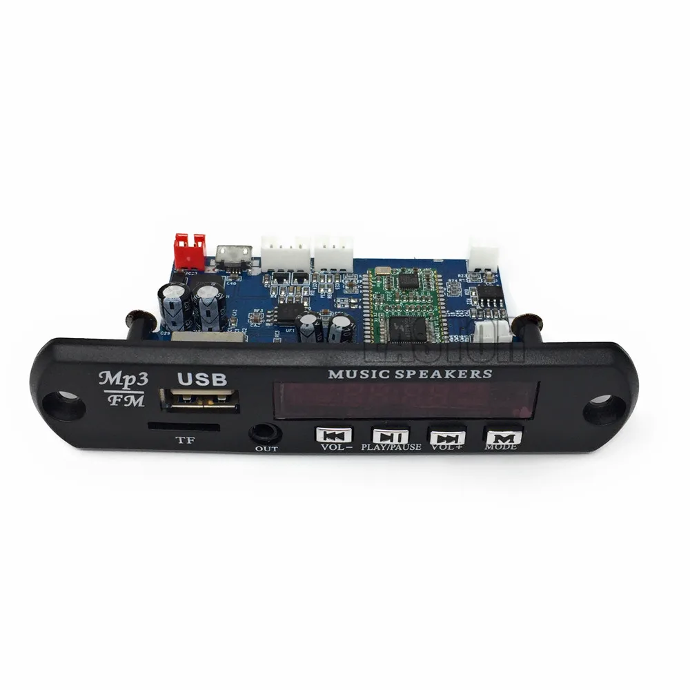 USB 5V/ 12V APP Control Bluetooth 4.0 MP3 Decoding Board Module TF Card USB FM APE FLAC Decoder Board Digital Red LED
USB 5V/ 12V APP Control Bluetooth 4.0 MP3 Decoding Board Module TF Card USB FM APE FLAC Decoder Board Digital Red LED