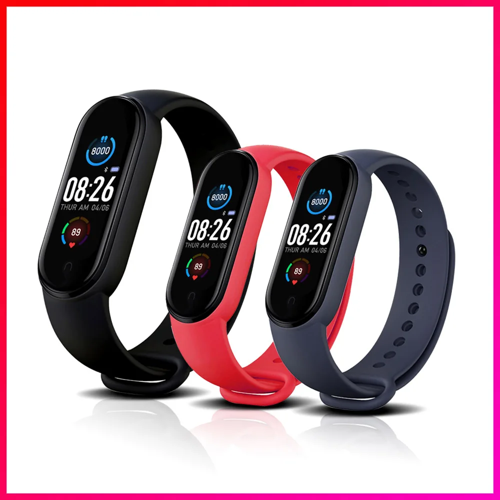 M5 Smarth Band Men Women Sport Watches Fitness Tracker Pedometer Heart Rate Blood Pressure Monitor Smart Wristbands pk M3 M6 M4
M5 Smarth Band Men Women Sport Watches Fitness Tracker Pedometer Heart Rate Blood Pressure Monitor Smart Wristbands pk M3 M6 M4