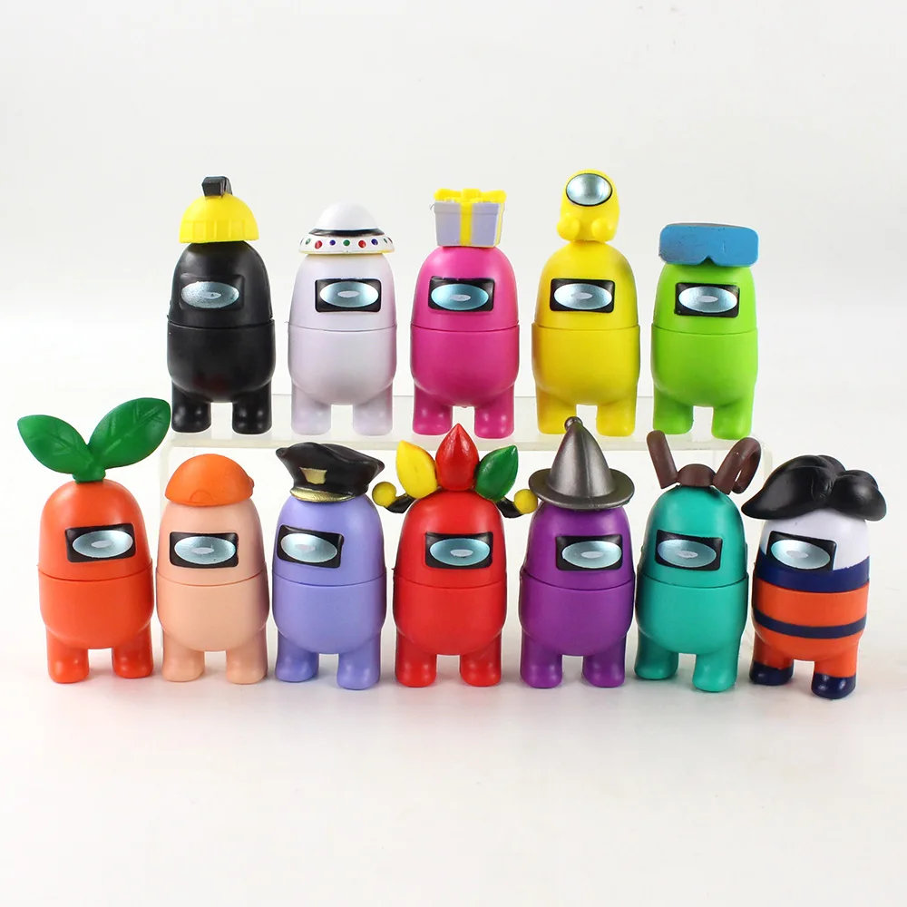 6Style/Set Hot Game Among Us Dolls Figures Model Toys Keychain Car Computer Desktop Decoration for Kids Gifts
6Style/Set Hot Game Among Us Dolls Figures Model Toys Keychain Car Computer Desktop Decoration for Kids Gifts