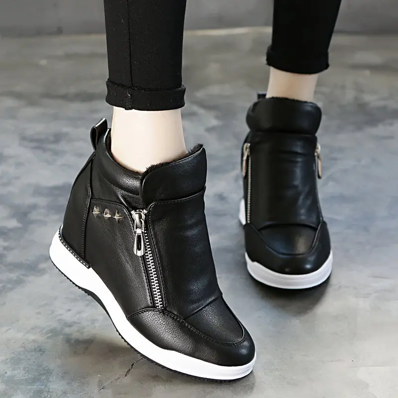 2021 Platform Sneakers Womens Shoes White Zipper Autumn Women Casual Shoes Woman Wedge Sneakers for Women Fashion Increase 8cm
2021 Platform Sneakers Womens Shoes White Zipper Autumn Women Casual Shoes Woman Wedge Sneakers for Women Fashion Increase 8cm