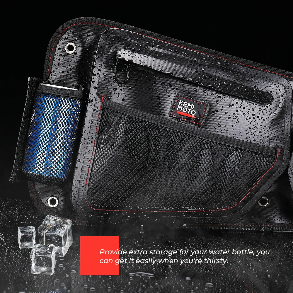KEMIMOTO UTV RZR Bag TPU 900D Waterproof Black Side Door Bag for Polaris RZR 1000 XP XP4 S 900 Turbo Airtight zipper
KEMIMOTO UTV RZR Bag TPU 900D Waterproof Black Side Door Bag for Polaris RZR 1000 XP XP4 S 900 Turbo Airtight zipper