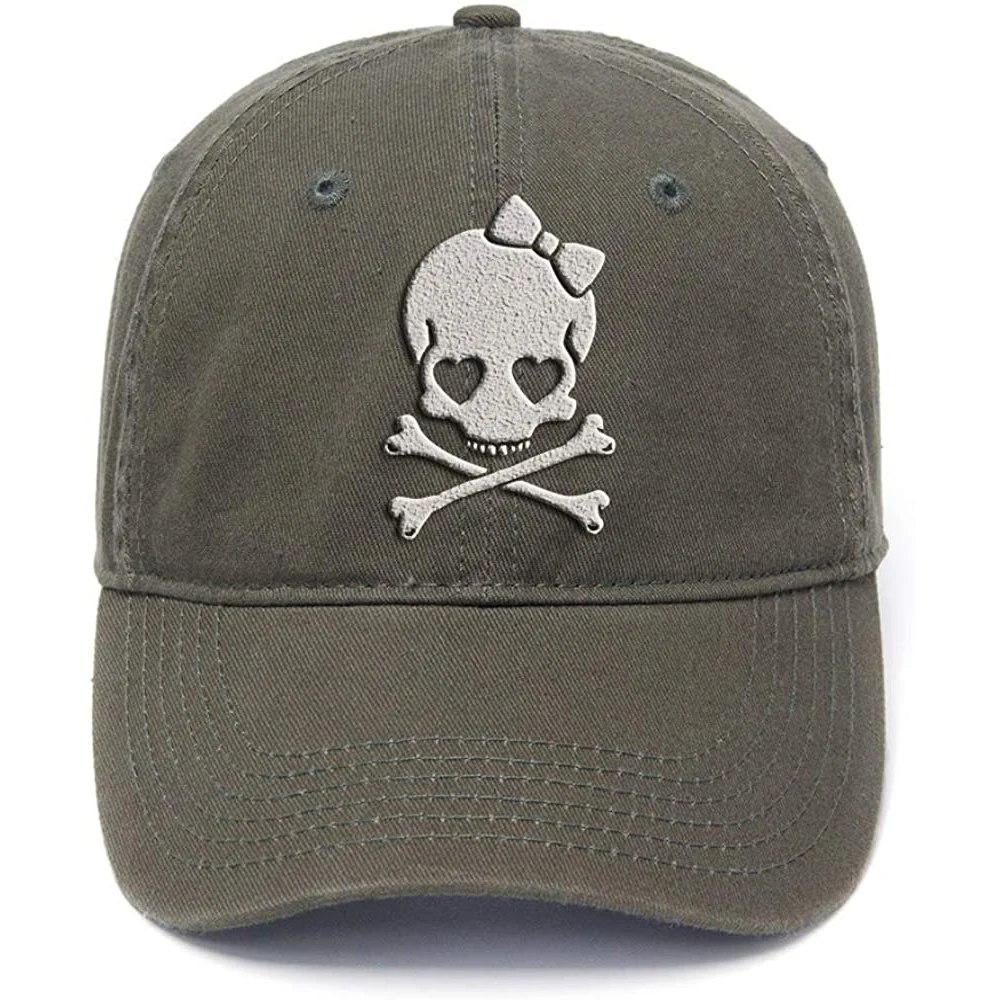 Lyprerazy Men Women Unisex Hip Hop Cool Flock Printing Skeleton Girl Skull Bones Heart Washed Cotton Adjustable Baseball Cap 
Lyprerazy Men Women Unisex Hip Hop Cool Flock Printing Skeleton Girl Skull Bones Heart Washed Cotton Adjustable Baseball Cap