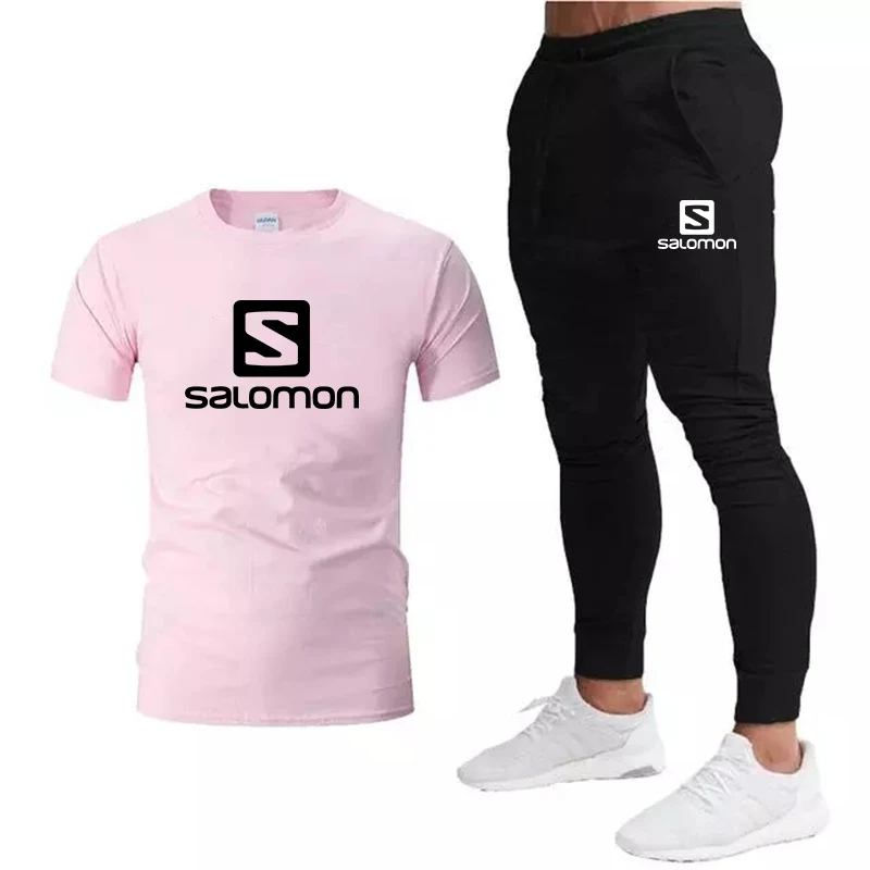 2021New Men's Summer Leisure Sets T-Shirt+Pants Two Pieces Casual Tracksuit Male Sportswear Gym Breathable Clothing Sweat Suit
2021New Men's Summer Leisure Sets T-Shirt+Pants Two Pieces Casual Tracksuit Male Sportswear Gym Breathable Clothing Sweat Suit