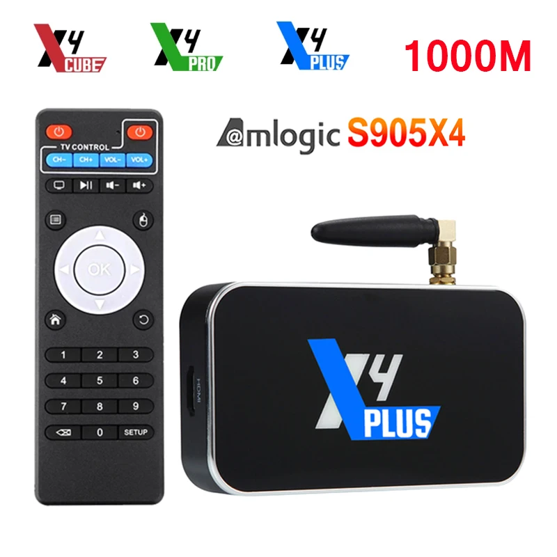 Ugoos Amlogic S905X4 TV BOX Android 11.0 X4 Plus PRO 1000M LAN 2.4G/5G WiFi 4GB RAM 64GB ROM Media Player Set Top Box X4 CUBE
Ugoos Amlogic S905X4 TV BOX Android 11.0 X4 Plus PRO 1000M LAN 2.4G/5G WiFi 4GB RAM 64GB ROM Media Player Set Top Box X4 CUBE
