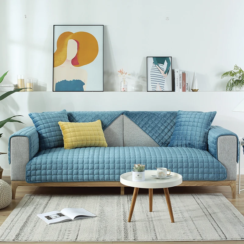 Solid Plaid Sofa Cover for Living Room Anti-dirty Dog Pet Sofa Mat Towel Thicken Couch Cover Protector Sofa Slipcover
Solid Plaid Sofa Cover for Living Room Anti-dirty Dog Pet Sofa Mat Towel Thicken Couch Cover Protector Sofa Slipcover