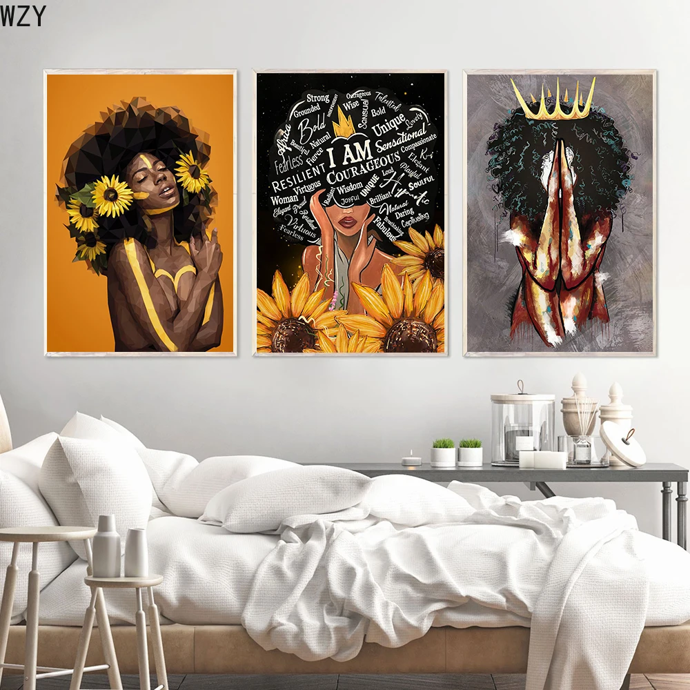 Africa Sexy Queen Black Woman Nordic Poster And Print Wall Art Abstract Canvas Painting Print Wall For Living Room Pictures 
Africa Sexy Queen Black Woman Nordic Poster And Print Wall Art Abstract Canvas Painting Print Wall For Living Room Pictures