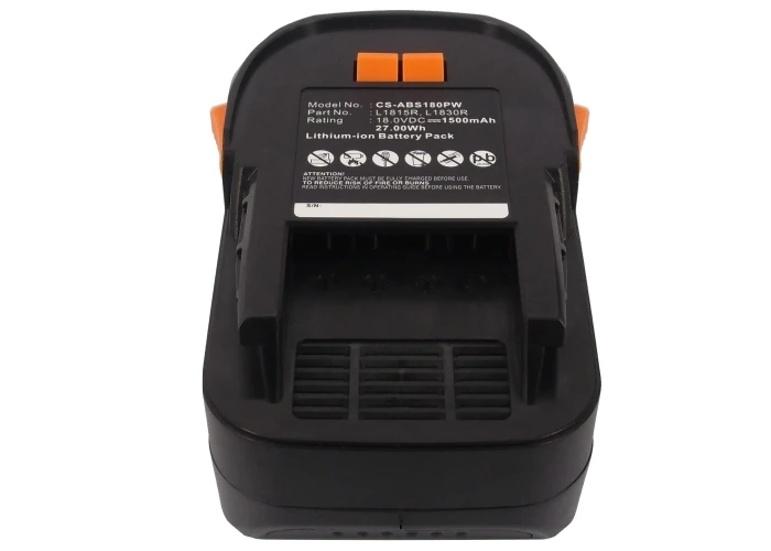 

Cameron Sino L1815R L1830R Battery for AEG BS 18C BS 18G BKS 18 BFL 18 BHO 18 BMS 18C BSB 18 BSB 18 STX BSB 18 1500mAh