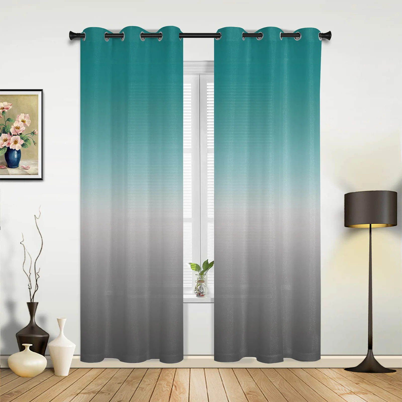 Cyan Turquoise Gray Gradient Window Curtains kids bedroom decor Curtain Home Decor Kitchen Decor Curtain Panels
Cyan Turquoise Gray Gradient Window Curtains kids bedroom decor Curtain Home Decor Kitchen Decor Curtain Panels