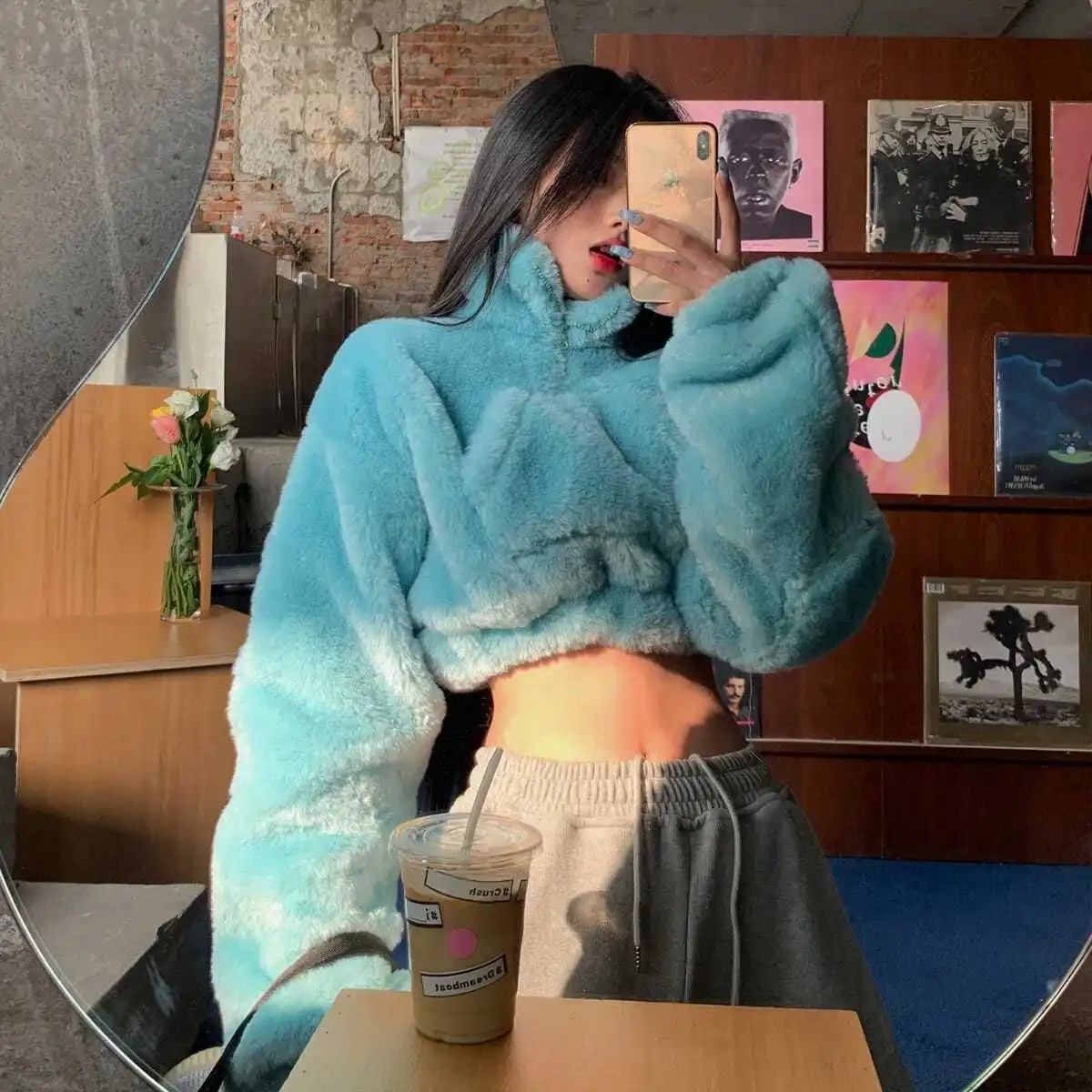 New style suede all-match hoodie women loose and thin short top cardigan plush top zip up hoodie hoodies women women winter tops
New style suede all-match hoodie women loose and thin short top cardigan plush top zip up hoodie hoodies women women winter tops