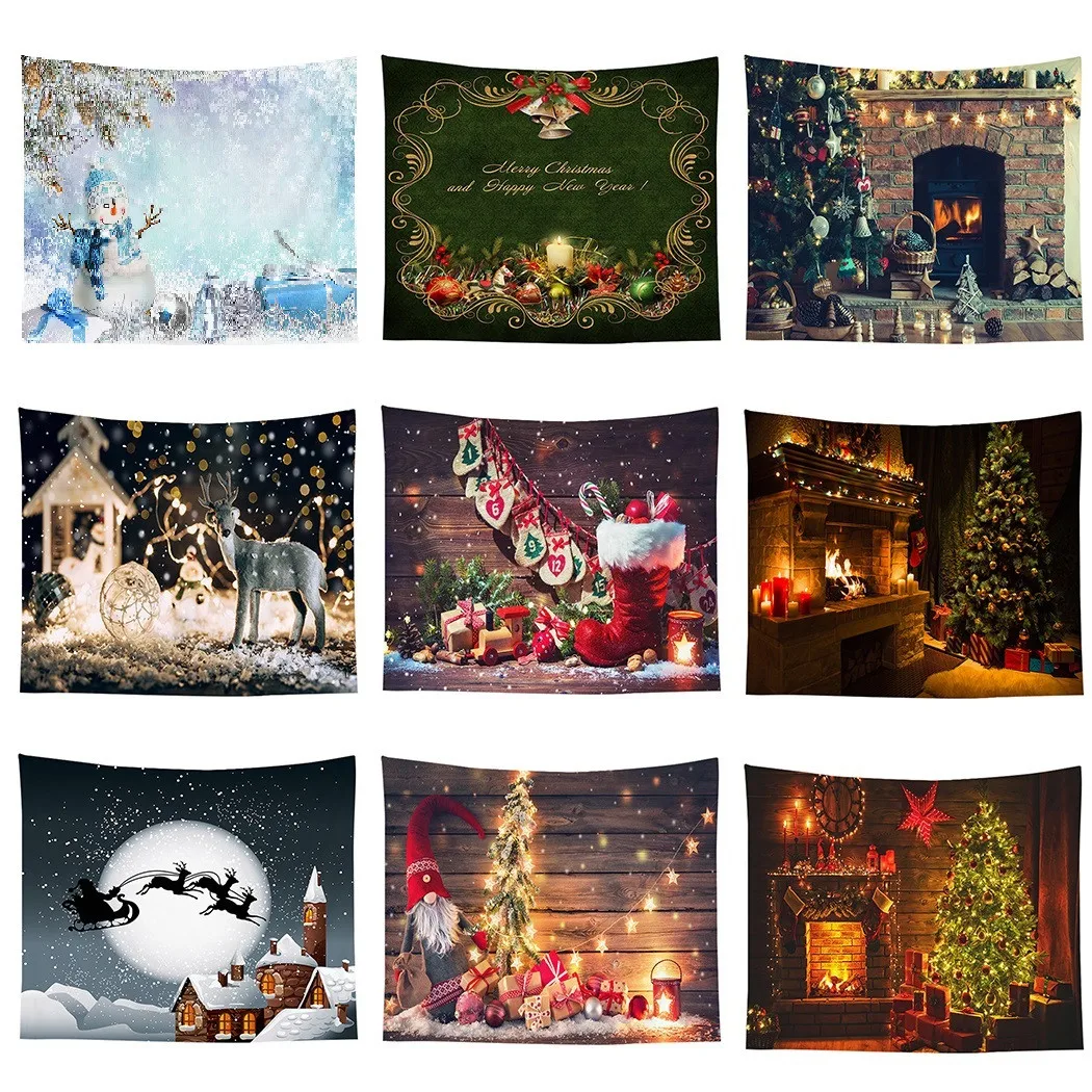 Christmas Party Tapestry Wall Hanging Decor Wall Art Blanket Curtain Picnic Table Cloth Home Decor Xmas Room Decoration Gift
Christmas Party Tapestry Wall Hanging Decor Wall Art Blanket Curtain Picnic Table Cloth Home Decor Xmas Room Decoration Gift