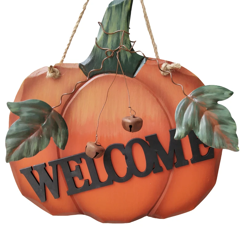 Wood Pumpkin Welcome Sign Welcome Door Sign for Halloween Festisday Door Wall Decoration Indoor Outdoor Decor
Wood Pumpkin Welcome Sign Welcome Door Sign for Halloween Festisday Door Wall Decoration Indoor Outdoor Decor