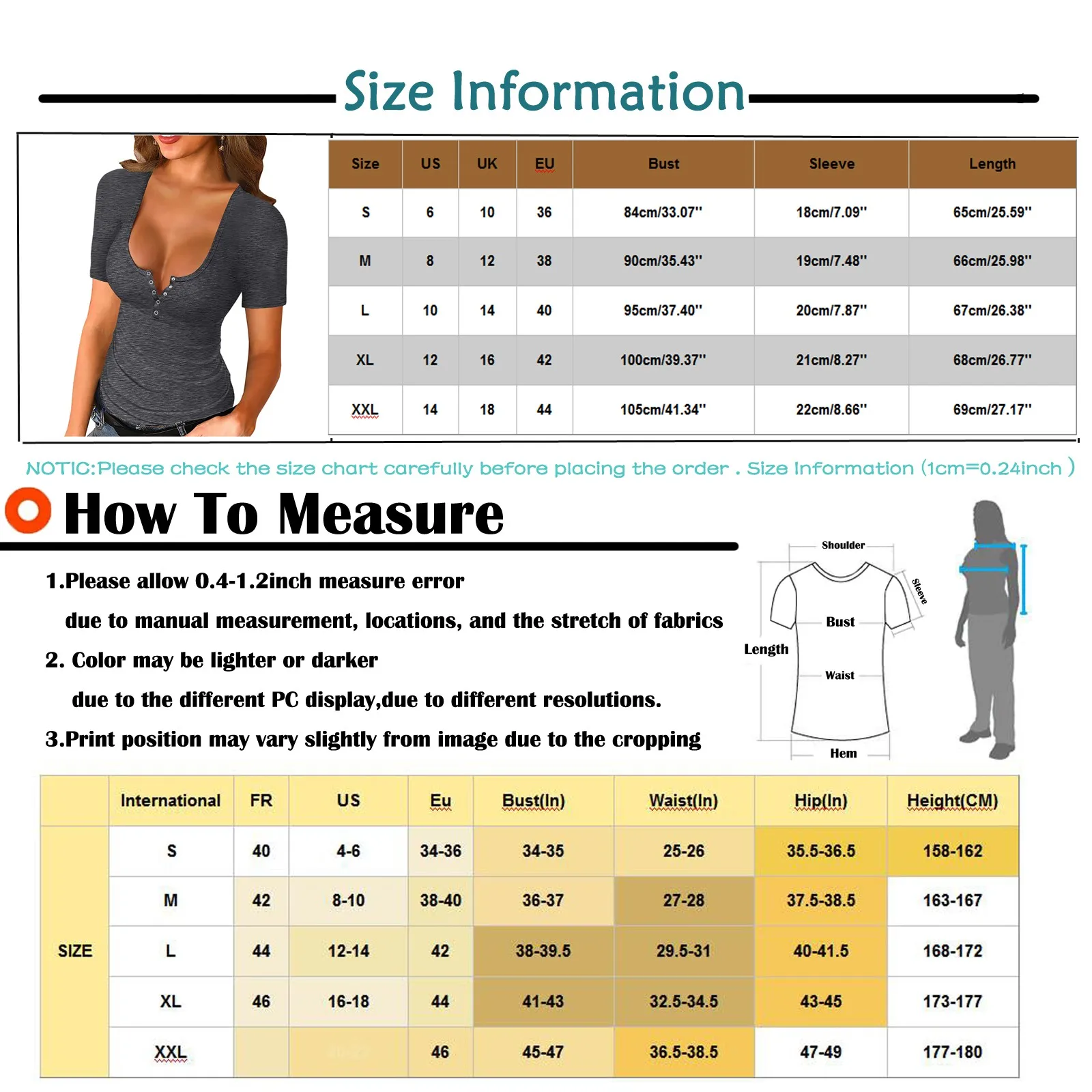 Womens Basic Sexy Low Cut Button Down Tight Slim Fitted Tee Tops T Shirts camisetas de mujer blusas bluzka jedwab roupas 2021
Womens Basic Sexy Low Cut Button Down Tight Slim Fitted Tee Tops T Shirts camisetas de mujer blusas bluzka jedwab roupas 2021