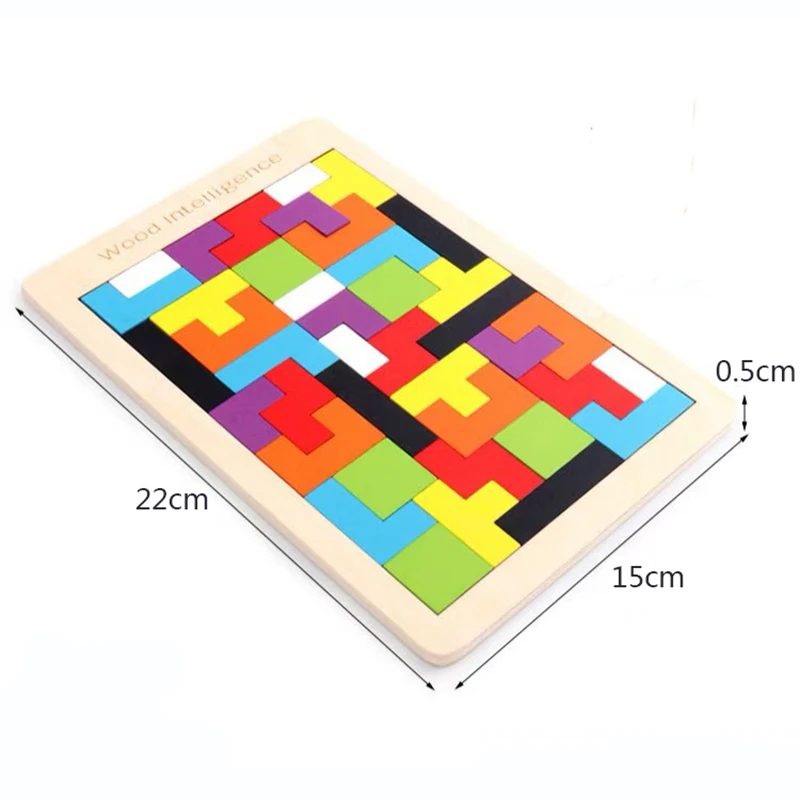 Wooden Toys 3D Colorful Puzzle High Quality Tangram Math Toys Jigsaw Game Children Preschool Imagination Educational Toy
Wooden Toys 3D Colorful Puzzle High Quality Tangram Math Toys Jigsaw Game Children Preschool Imagination Educational Toy