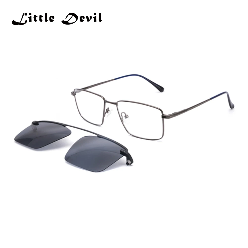 2 In 1 Magnet Polarized Clip Glasses Frame Men Optical Myopia Clip Glasses For Men Eyeglasses Frame RY1037
2 In 1 Magnet Polarized Clip Glasses Frame Men Optical Myopia Clip Glasses For Men Eyeglasses Frame RY1037