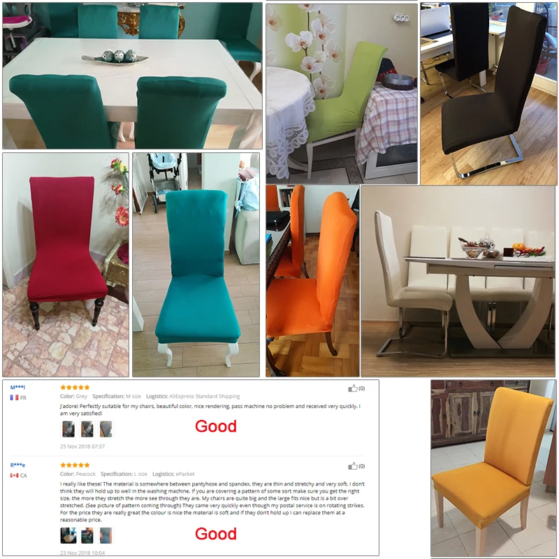 Solid color stretch Chair Cover Spandex Fabric seat Chair Covers restaurant Hotel Party Banquet Slipcovers home decoration event
Solid color stretch Chair Cover Spandex Fabric seat Chair Covers restaurant Hotel Party Banquet Slipcovers home decoration event