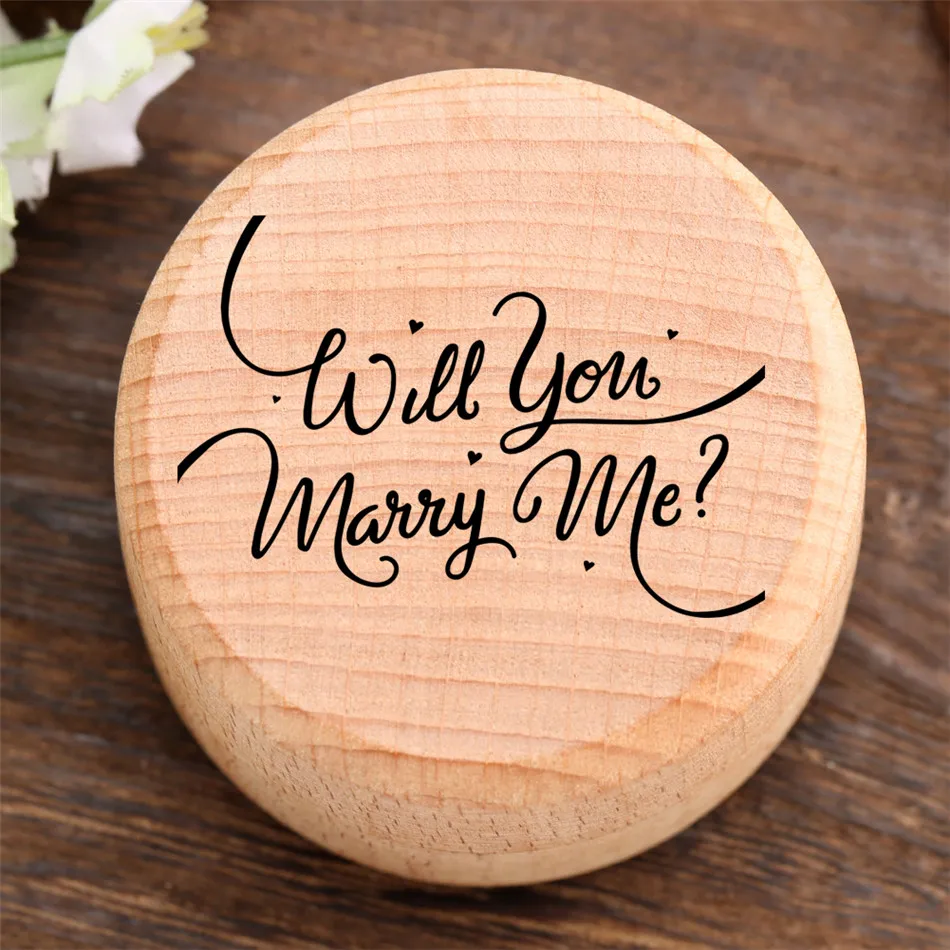 Will You Marry Me Custom Ring Wood Box Personalized Wedding Engagement Rings Holder Wooden Box Wedding Customized Boxes
Will You Marry Me Custom Ring Wood Box Personalized Wedding Engagement Rings Holder Wooden Box Wedding Customized Boxes