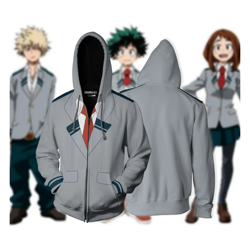 Мужская толстовка на молнии, с капюшоном, в стиле аниме My Hero Academia, для косплея, 5XL, куртка 3d HS015, размера плюс
Мужская толстовка на молнии, с капюшоном, в стиле аниме My Hero Academia, для косплея, 5XL, куртка 3d HS015, размера плюс