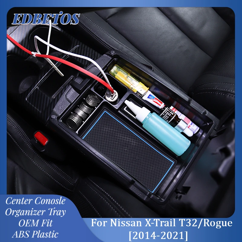 Лоток-органайзер для центральной консоли Nissan X-Trail T32/Rogue 2014 2015 2016 2017 2018 2019 2020 2021 |