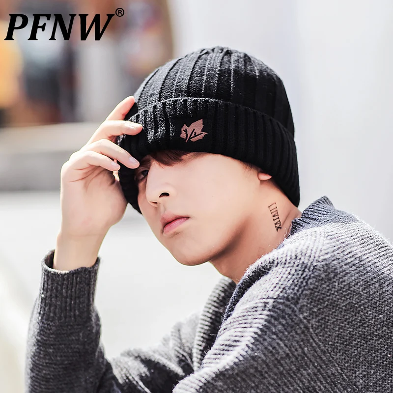 PFNW Wool Hat Men's Autumn Winter Fashion Pullover Hat Korean Cold Plush Thickened Knitted Wear Outdoor Warm Accessories 12C0037
PFNW Wool Hat Men's Autumn Winter Fashion Pullover Hat Korean Cold Plush Thickened Knitted Wear Outdoor Warm Accessories 12C0037