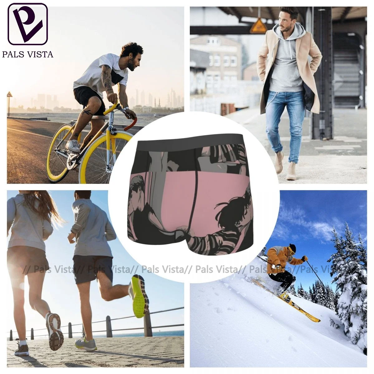 Yoonbum Underwear Print Polyester Pouch Trunk Hot Boys Stretch Boxer Brief
Yoonbum Underwear Print Polyester Pouch Trunk Hot Boys Stretch Boxer Brief