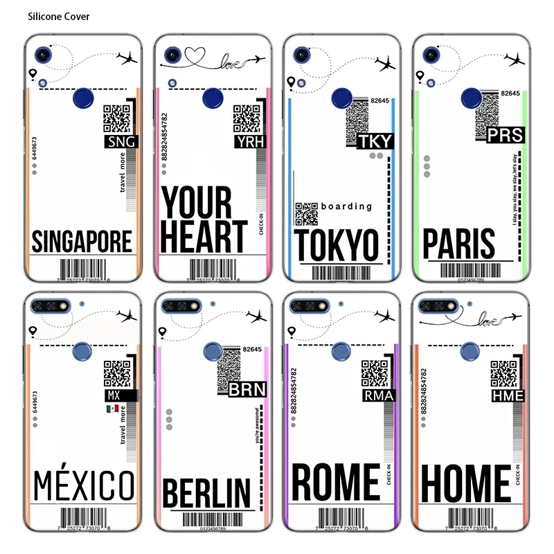 Fly Ticket Paris Tokyo Silicone Cover For Honor 8 8A Prime 8X MAX 8C 8S 7A 7C 7S Play 3E V9 Pro Transparent Phone Case
Fly Ticket Paris Tokyo Silicone Cover For Honor 8 8A Prime 8X MAX 8C 8S 7A 7C 7S Play 3E V9 Pro Transparent Phone Case