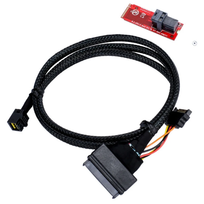 Адаптер IOCREST M.2 в U.2, адаптер NVME, конвертер, кабель SSD, Карта контроллера, красный
Адаптер IOCREST M.2 в U.2, адаптер NVME, конвертер, кабель SSD, Карта контроллера, красный