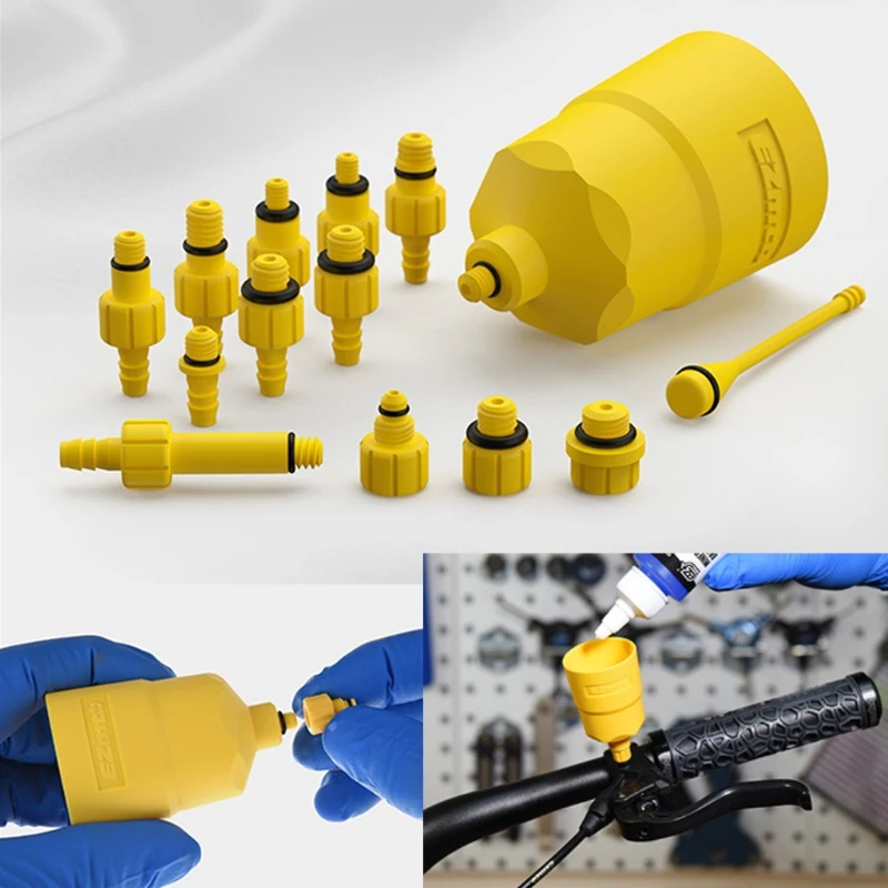 Universal Bicycle Hydraulic Disc Brake Mineral Oil Bleed Kit for Magura Hope Tektro Sram Avid Mula Hayes Bike Brake Tool
Universal Bicycle Hydraulic Disc Brake Mineral Oil Bleed Kit for Magura Hope Tektro Sram Avid Mula Hayes Bike Brake Tool