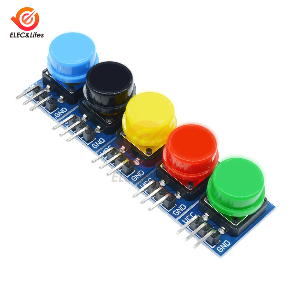 

12X12MM Big Key Big button module Light Touch switch module with High level output for arduino usb raspberry pi 3