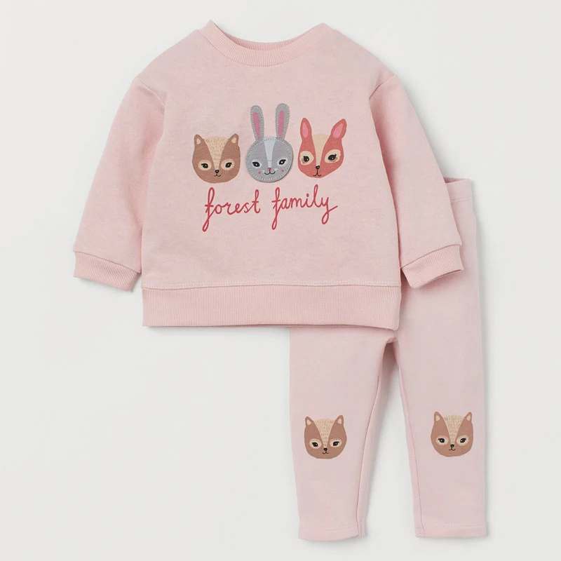 2PCS Outfit Set Cartoon Print Cotton Pink Sweatshirt Top+ Long Pant Toddler 2-7T Girls Clothing Set Spring Autumn Kids
2PCS Outfit Set Cartoon Print Cotton Pink Sweatshirt Top+ Long Pant Toddler 2-7T Girls Clothing Set Spring Autumn Kids