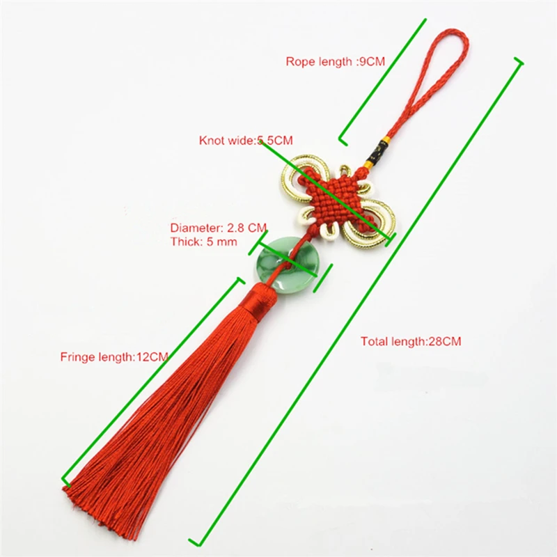 5Pcs Chinese Knots Jade Tassels DIY Jewelry Clothes Decorative Accessories Key Bag Pendant DIY Crafts Tassel Fringe Trim Gift
5Pcs Chinese Knots Jade Tassels DIY Jewelry Clothes Decorative Accessories Key Bag Pendant DIY Crafts Tassel Fringe Trim Gift