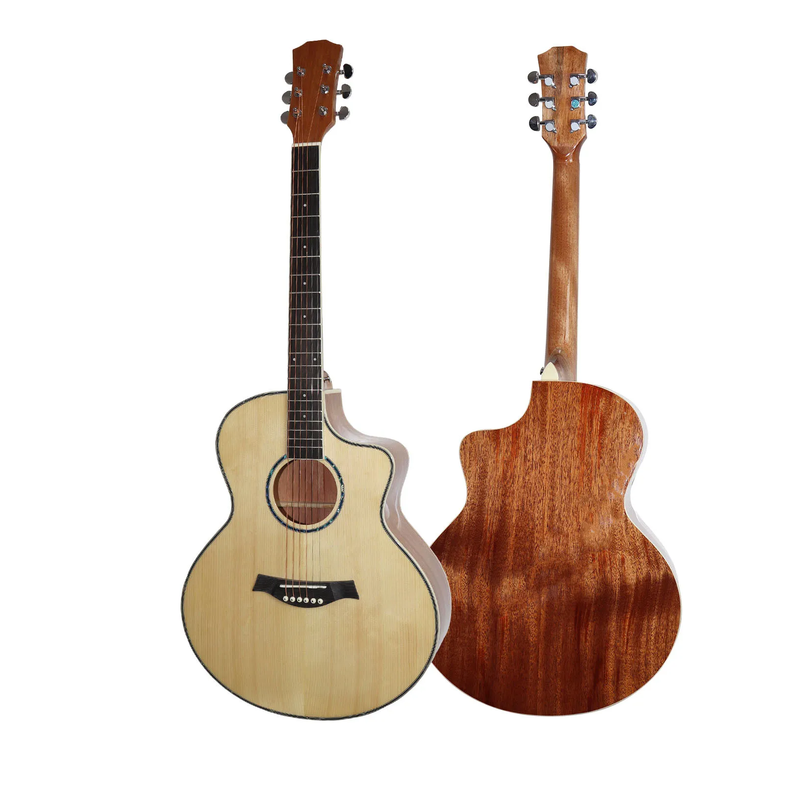 Acoustic Guitar 41 inch Guitar Spruce Solid Folk Guitar 6 String Instrument for Beginner Guitar Gift AGT388
Acoustic Guitar 41 inch Guitar Spruce Solid Folk Guitar 6 String Instrument for Beginner Guitar Gift AGT388
