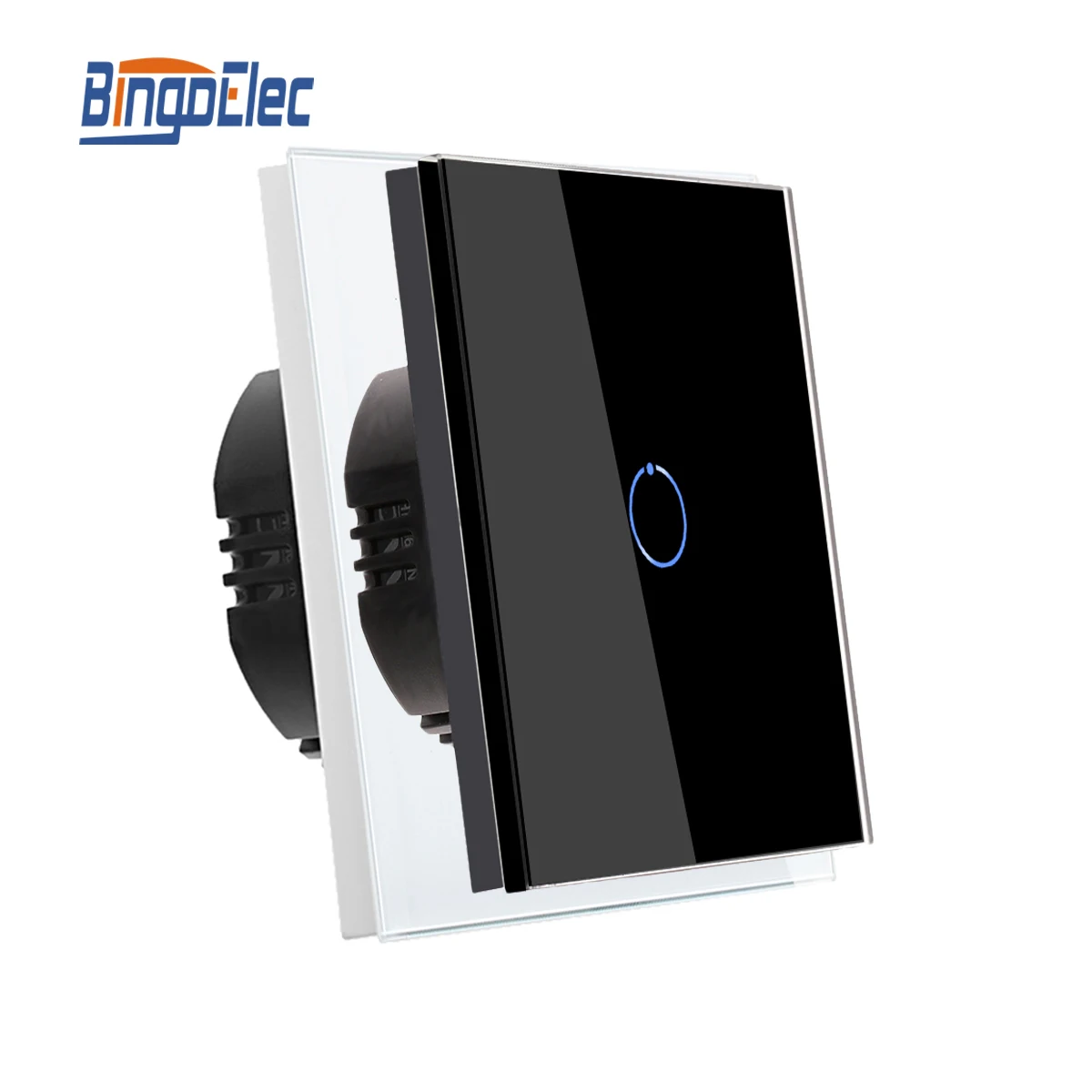 Bingoelec Wall Switch EU Standard Touch Tempered Glass Power Supply Panel Waterproof 1 Gang1 Way AC110-240V Size 86*86mm
Bingoelec Wall Switch EU Standard Touch Tempered Glass Power Supply Panel Waterproof 1 Gang1 Way AC110-240V Size 86*86mm
