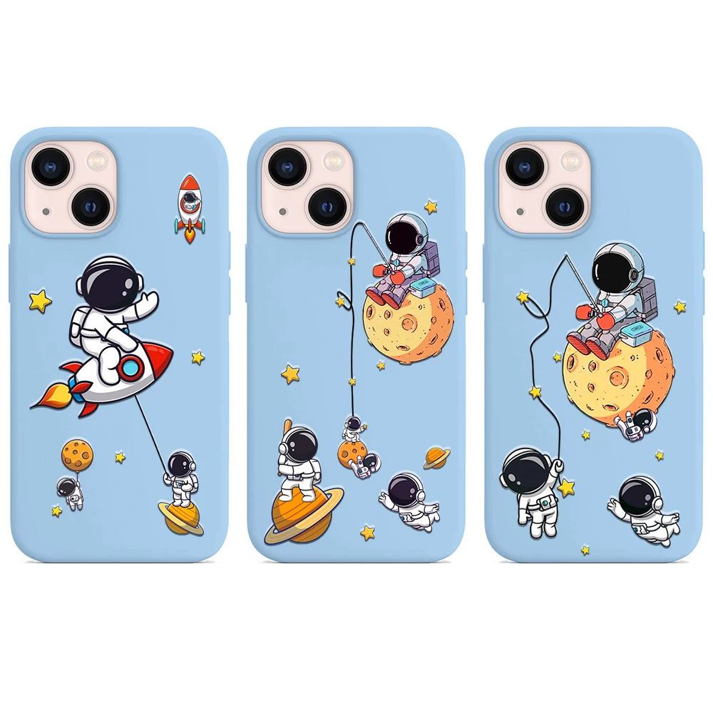 Astronaut cartoon creative Phone Case for iphone 13 12 XS 11 pro max mini SE 2020 6 6s 7 8 plus X XR candycolor purple funda
Astronaut cartoon creative Phone Case for iphone 13 12 XS 11 pro max mini SE 2020 6 6s 7 8 plus X XR candycolor purple funda