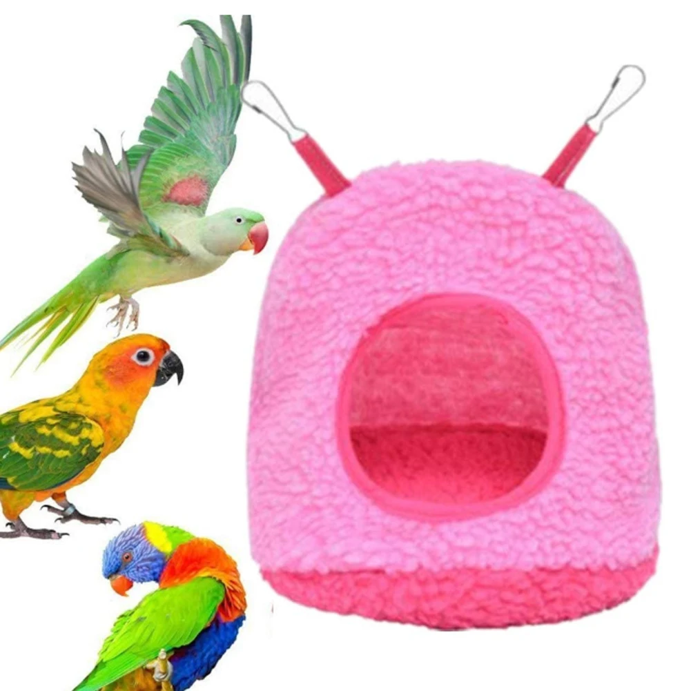 Large Bird Parrot Nest Cute Pink Soft Plush Bird Parrot Hammock Warm Hanging Bed For Pet Cave Cage Hut Tent Toy House
Large Bird Parrot Nest Cute Pink Soft Plush Bird Parrot Hammock Warm Hanging Bed For Pet Cave Cage Hut Tent Toy House