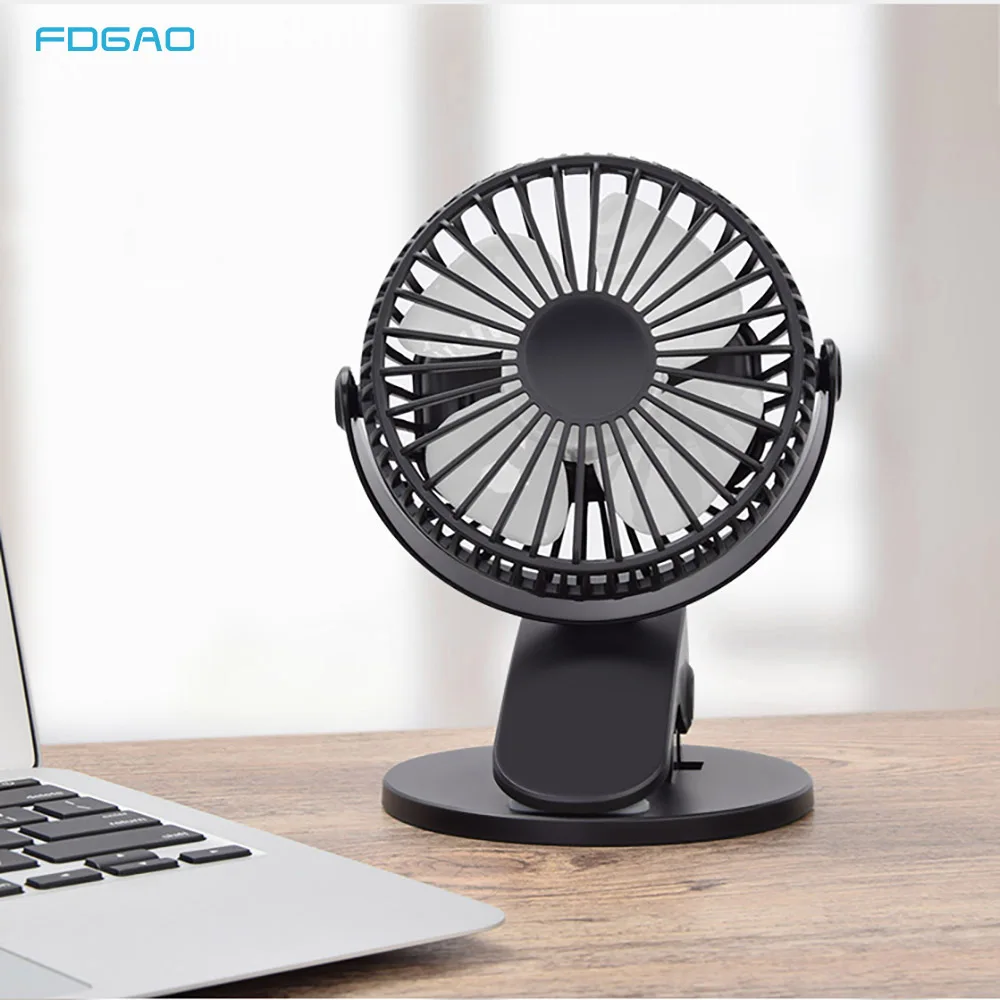 360° USB Clip Fan Cooler Cooling Mini Fan Portable 3 Speed Super Mute With 2600mAh for Office Cool Fans Car Home Notebook Laptop
360° USB Clip Fan Cooler Cooling Mini Fan Portable 3 Speed Super Mute With 2600mAh for Office Cool Fans Car Home Notebook Laptop