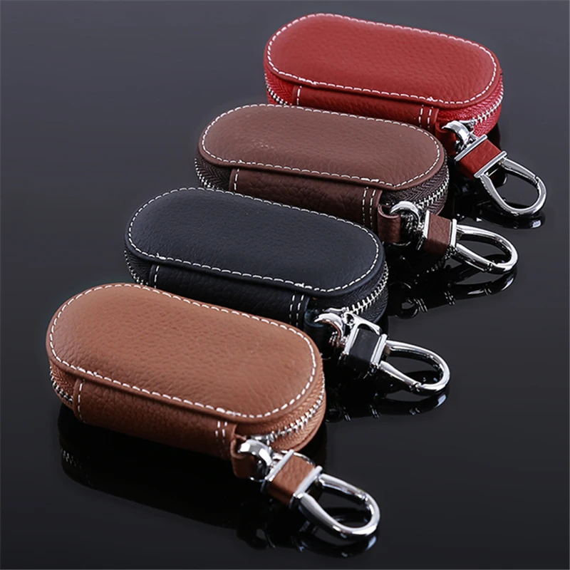 Leather Car Key Wallets Men Key Holder Housekeeper Keys Organizer Women Keychain Covers Zipper Key Case Bag Unisex Pouch Purse
Leather Car Key Wallets Men Key Holder Housekeeper Keys Organizer Women Keychain Covers Zipper Key Case Bag Unisex Pouch Purse