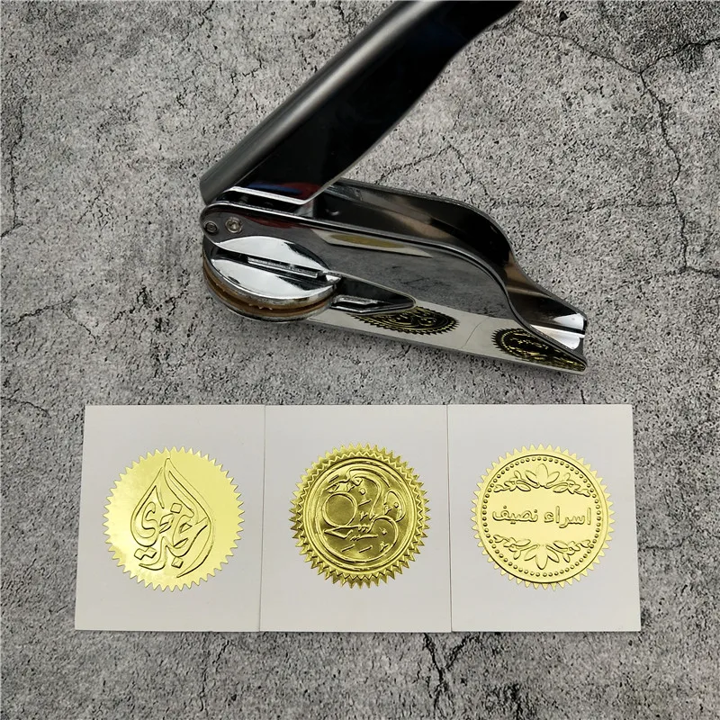 New Design Your Own Custom Picture Logo Letter Arabic language Personalized Embosser Stamp for wedding name date initials
New Design Your Own Custom Picture Logo Letter Arabic language Personalized Embosser Stamp for wedding name date initials